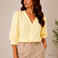 Blusa Elegante camisera escote enV - Miniatura 2