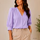 Blusa Elegante camisera escote enV - Miniatura 10