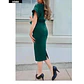 Vestido Elegante con escote cruzado - Miniatura 9