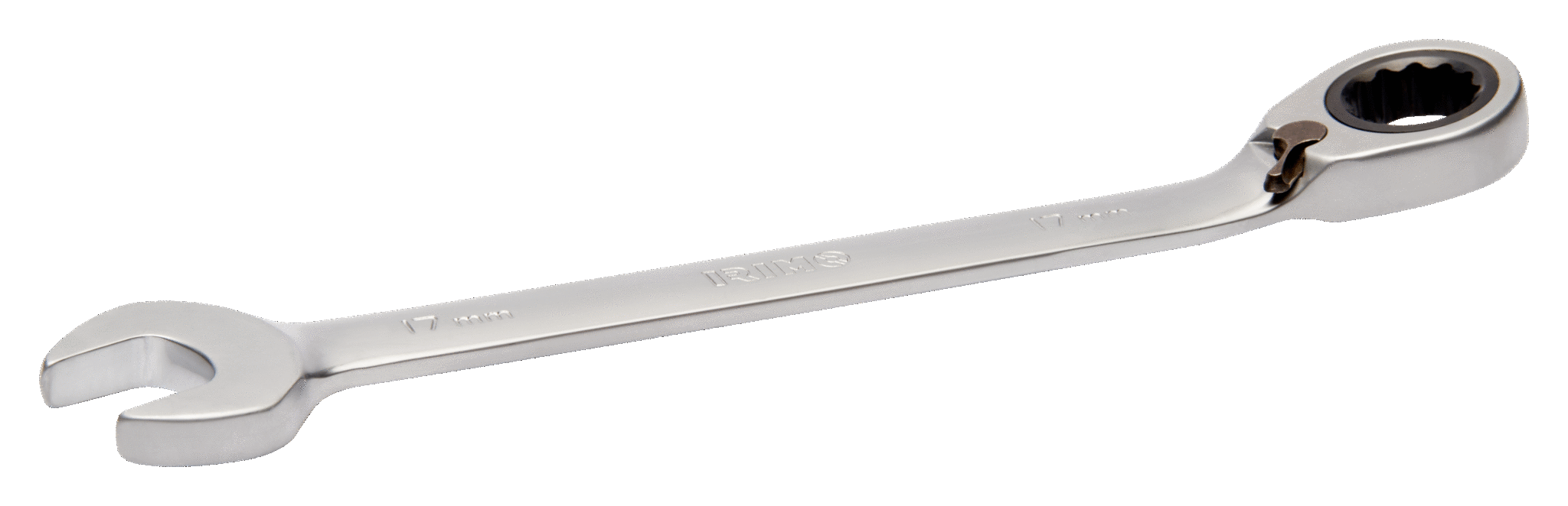 Llave Combinada de Carraca 17 mm, con clip Irimo