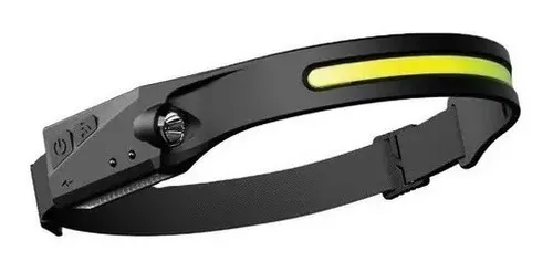 LINTERNA FRONTAL LED TIPO CINTILLO C/CABLE USB