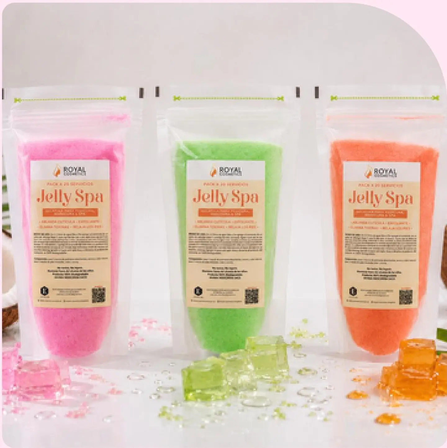 JELLYSPA PEDICURE PASO 1 Y 2 200gr 2