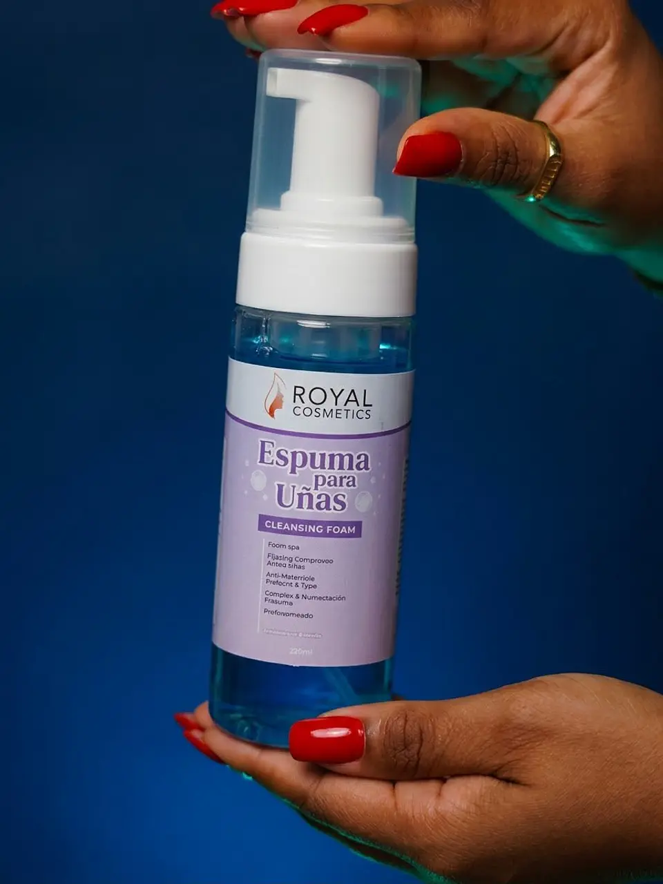 espuma de uñas  1