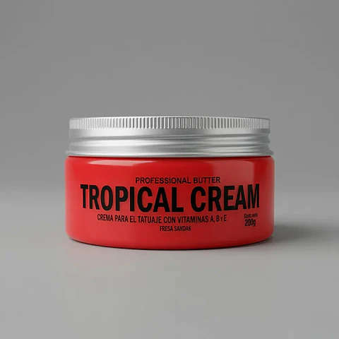 CREMA PARA TATUAR TROPICAL CREAM ROYAL THREE 200cc 