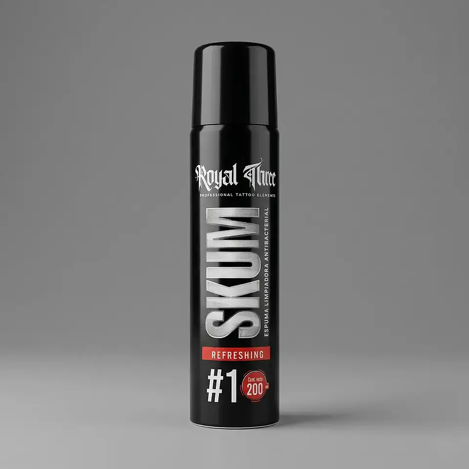 ESPUMA PARA TATUAJES SKUM 200cc 1