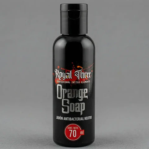 JABÓN ANTIBACTERIAL PARA TATUAJES 70cc