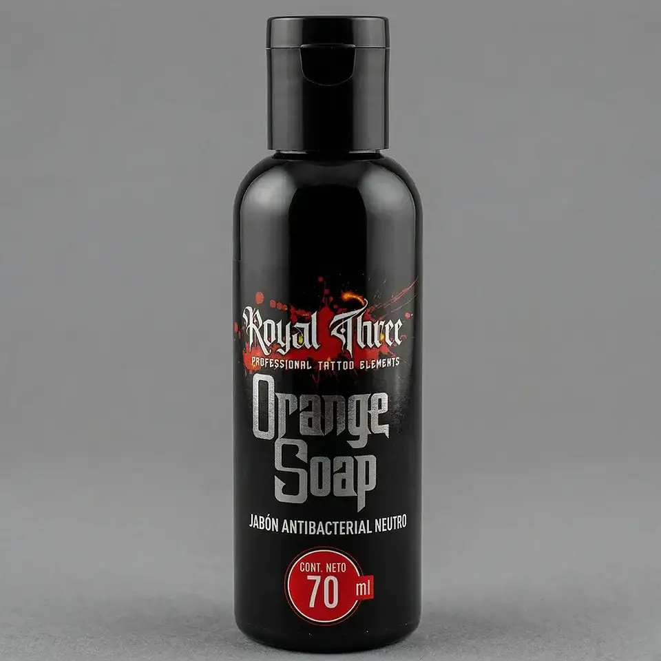 JABÓN ANTIBACTERIAL PARA TATUAJES 70cc 1