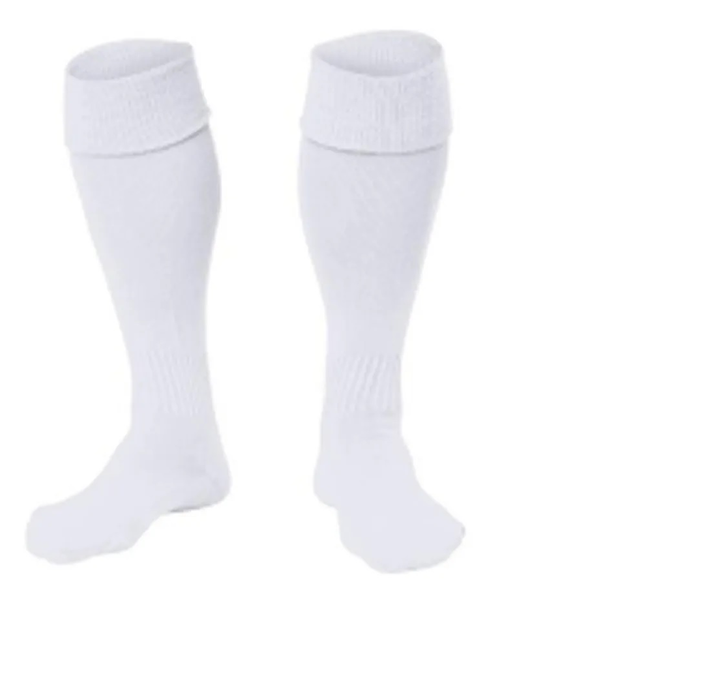 Medias Deportivas Blancas Unisex Fútbol Niños TALLA 6-8 2