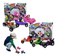 Carros Mickey Mouse Juguete Set x3 Vehículos Niños Niñas  - Miniatura 2