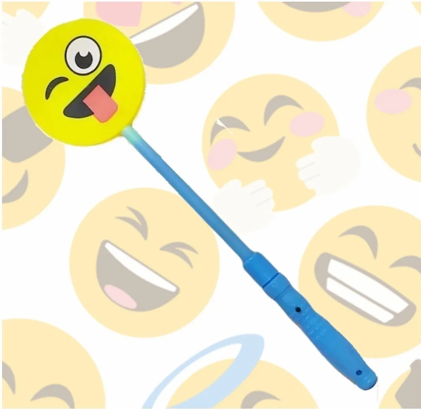 Varita Luces Emoji Juguete Luminoso Niños Niñas Caritas 4