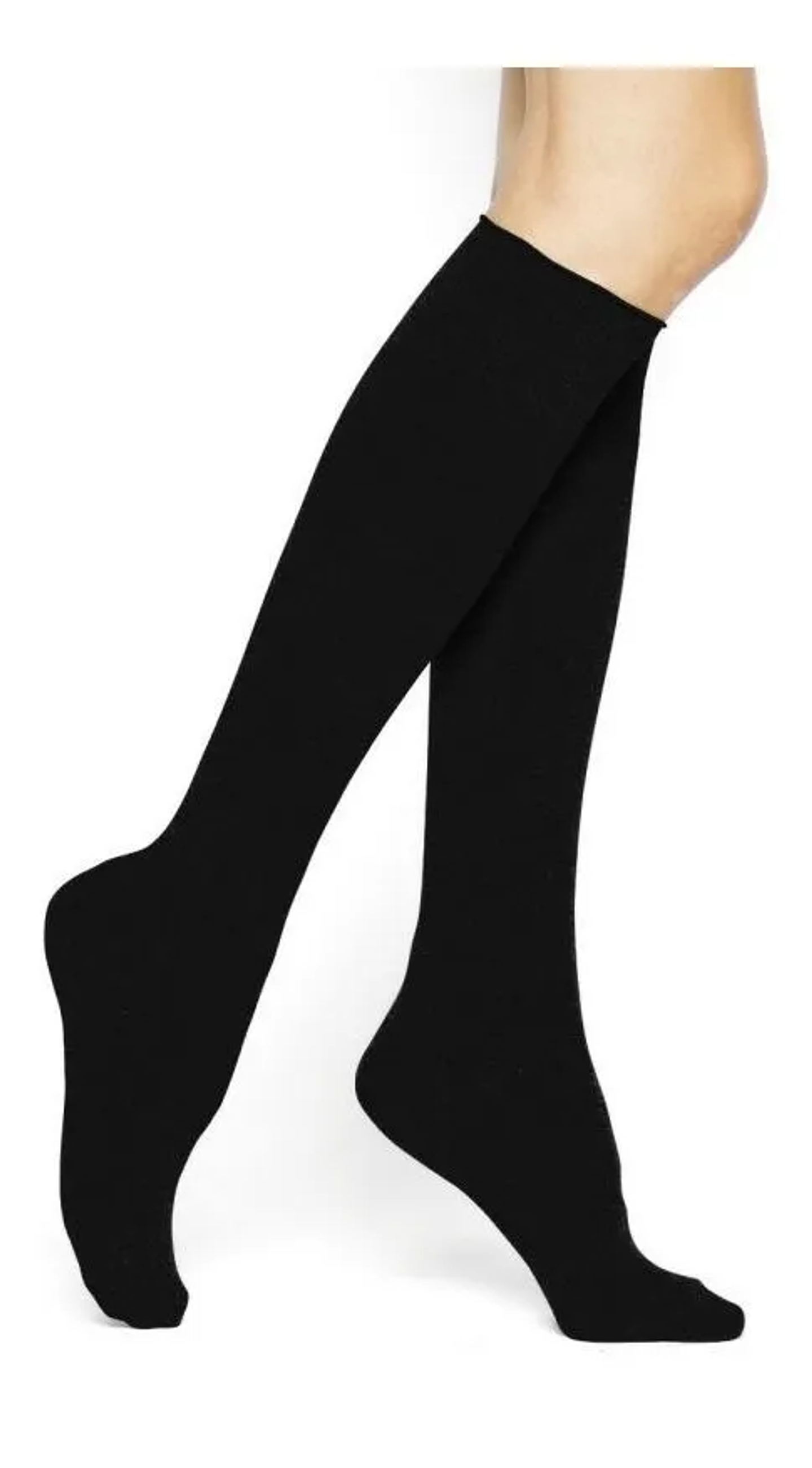 Medias Deportivas Negras Unisex Fútbol Calcetines Calidad  3