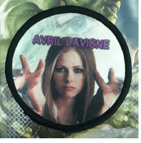 Parches Avril Lavigne Bordado 8cm Accesorio Prendas