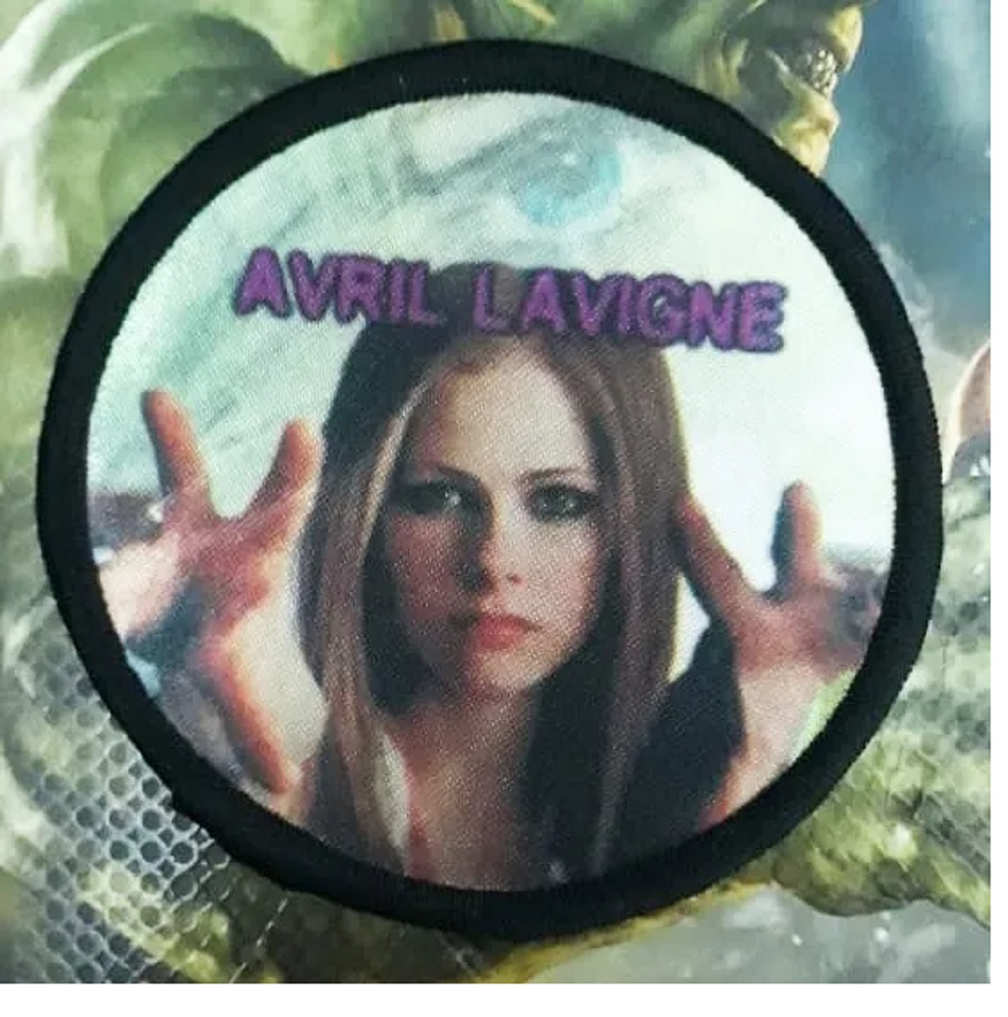 Parches Avril Lavigne Bordado 8cm Accesorio Prendas 2