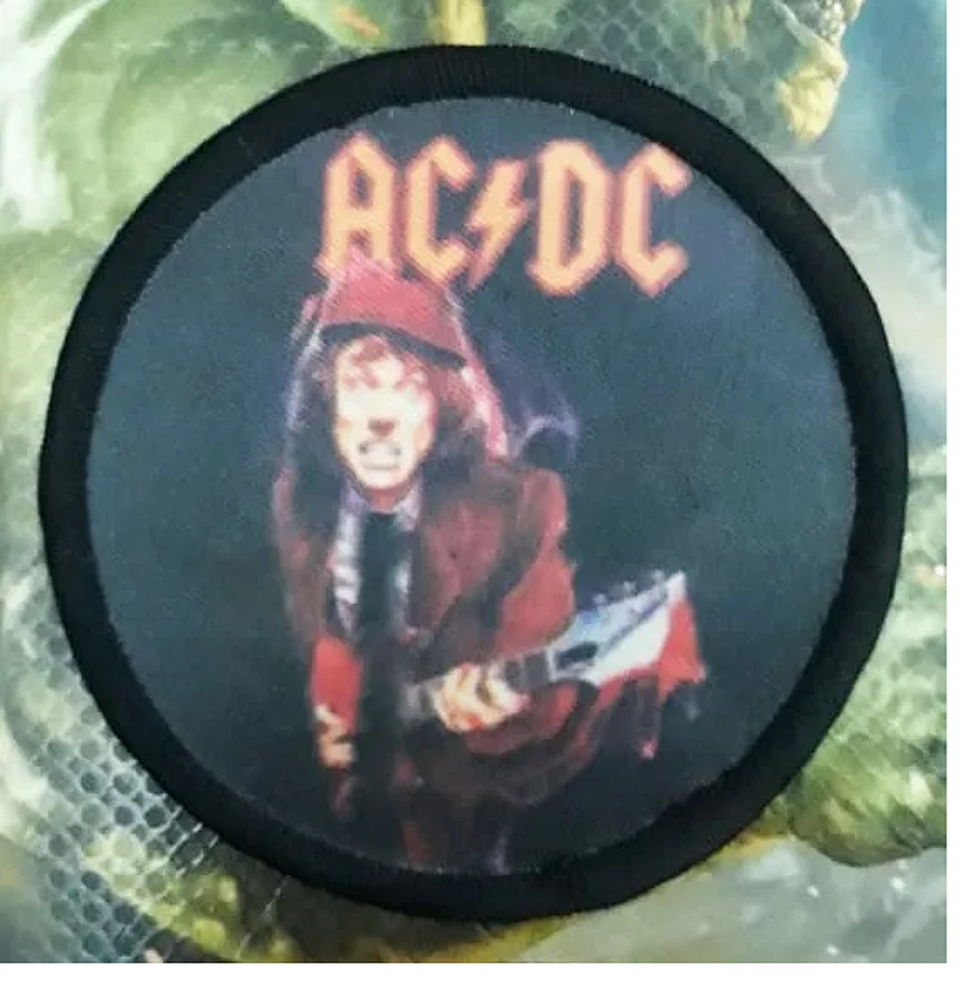 Parches Ac Dc Bordado 8cm Accesorio Calcomania 2
