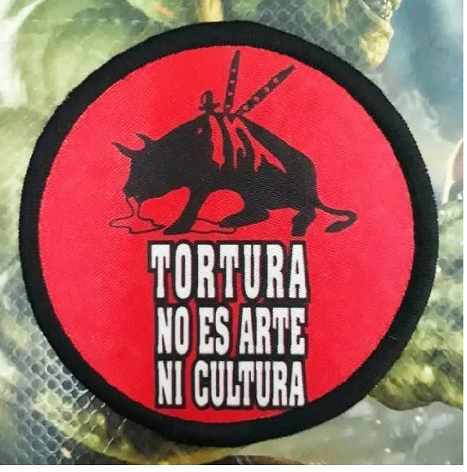 Parches Antitaurina Bordado 8cm Accesorio Calcomania 4