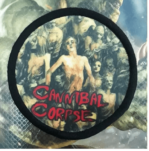 Parches Cannibal Corpse Bordado 8cm Accesorio Calcomania