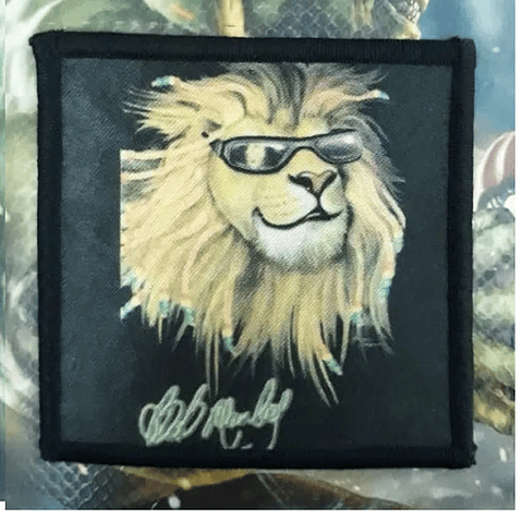 Parches Bob Marley Bordado 8cm Accesorio Prendas