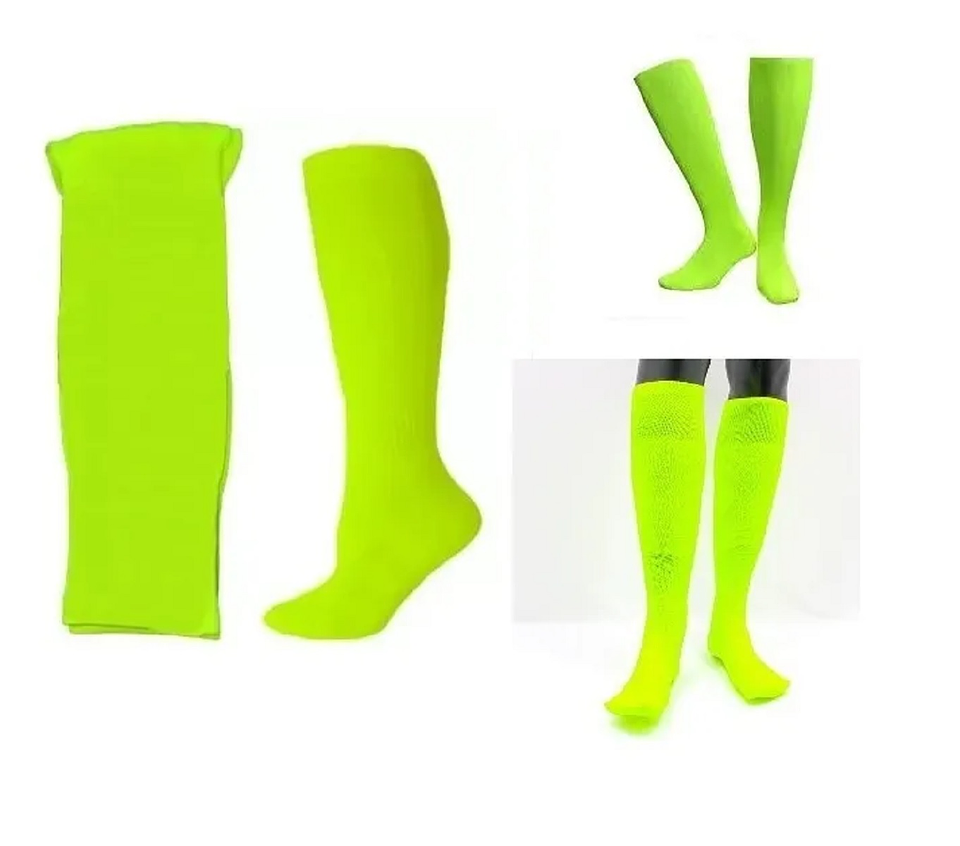 Medias Deportivas Verdes Unisex Fútbol Calcetines Calidad 1