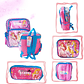 Morral Princesas Disney Juguetes Original Bolso Fino  - Miniatura 3