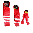 Medias Deportivas Rojas Unisex Fútbol Buena Calidad  2