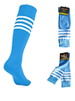 Medias Deportivas Celeste Unisex Fútbol Calcetines Calidad - Miniatura 2