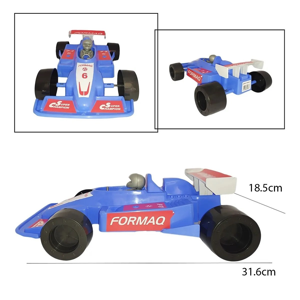 Carro Tipo Formula Uno Juguete Juguetería Didáctico 5