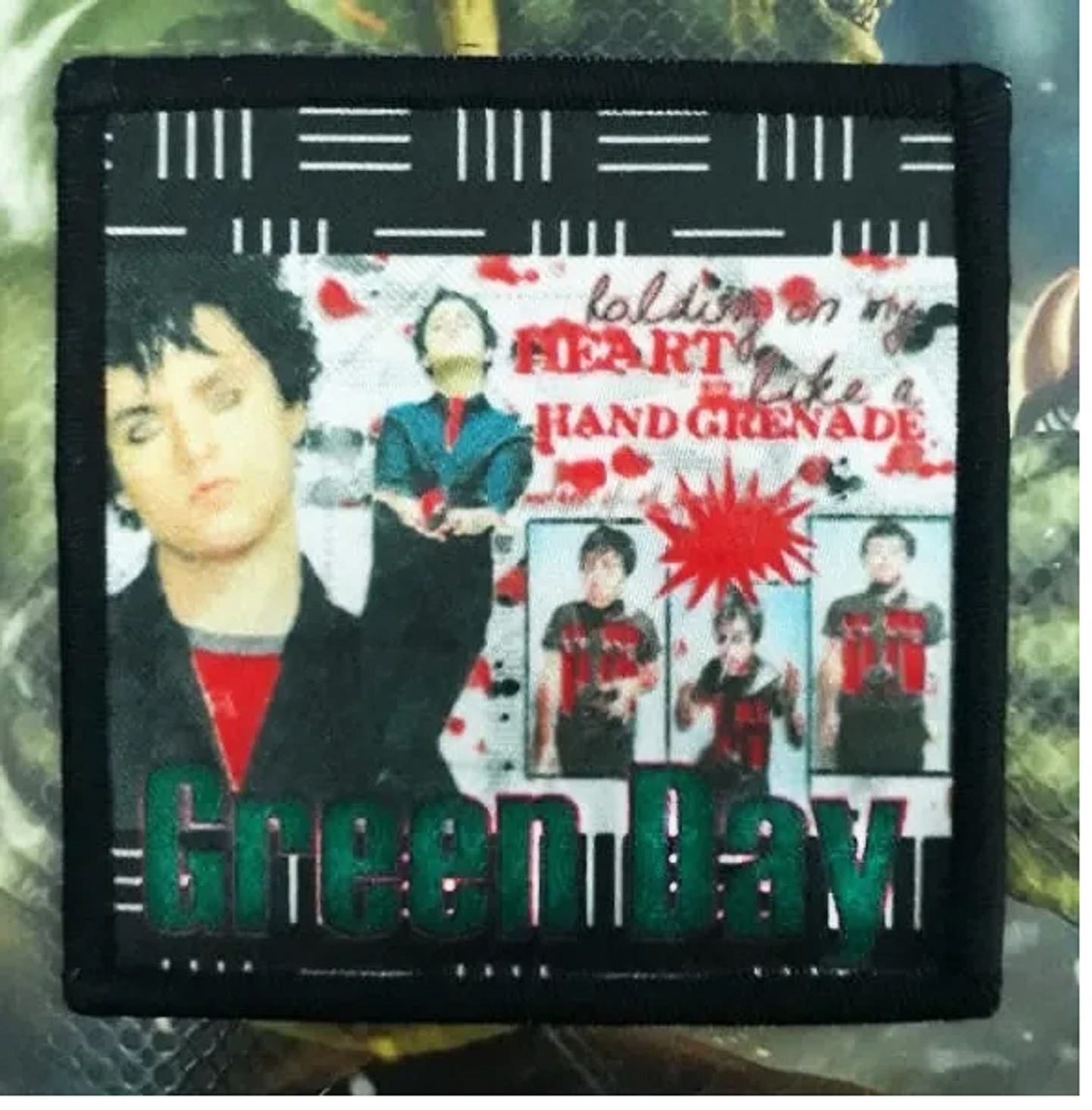 Parche Green Day Rock Bordado 8cm Accesorio Prendas 2