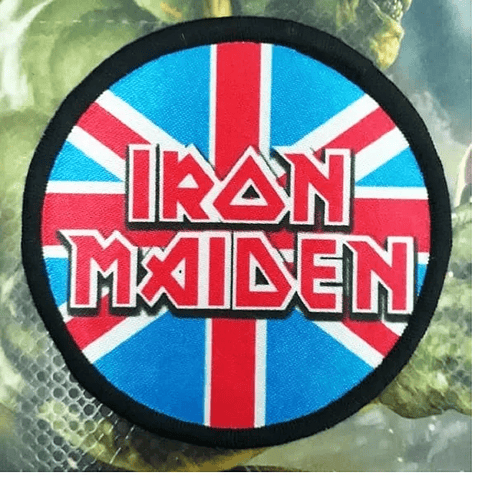 Parche Iron Maiden Rock Bordado 8cm Accesorio Prendas