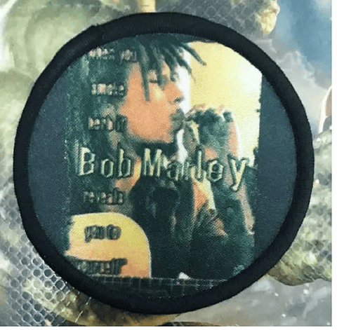 Parches Bob Marley Unete Bordado 8cm Accesorio Prendas