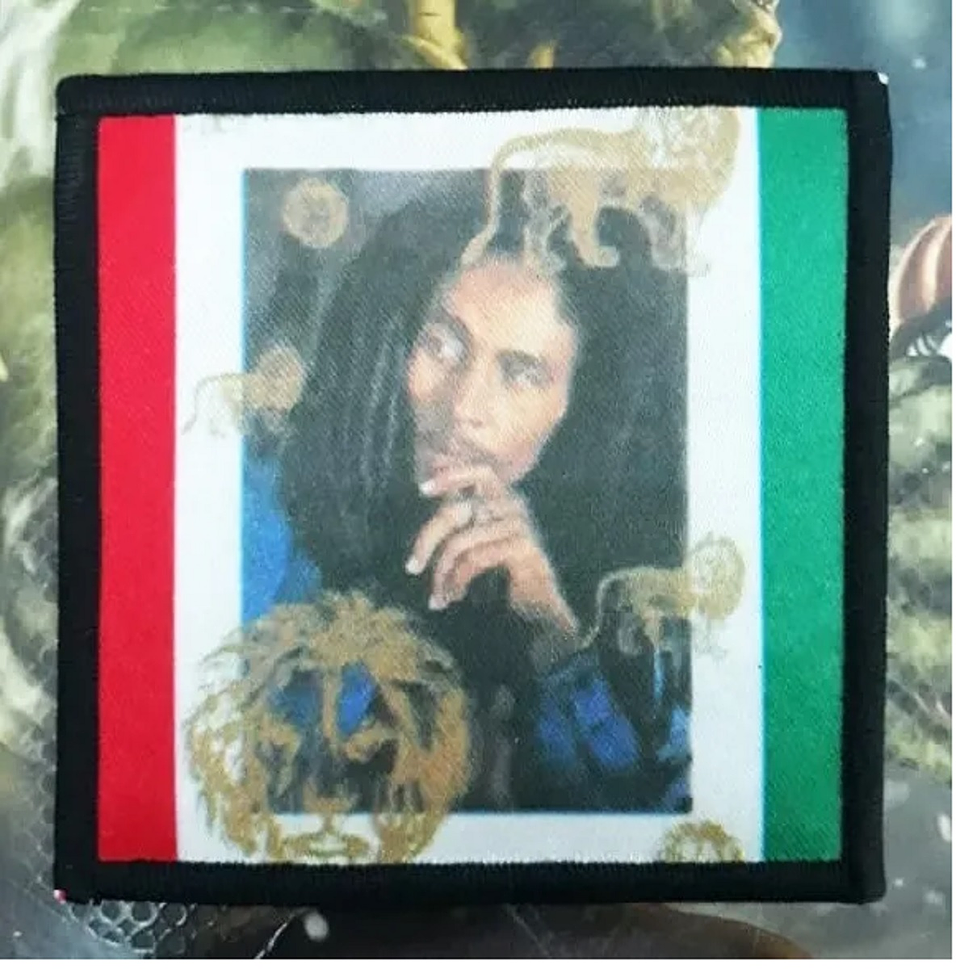 Parches Bob Marley Unete Bordado 8cm Accesorio Prendas 2