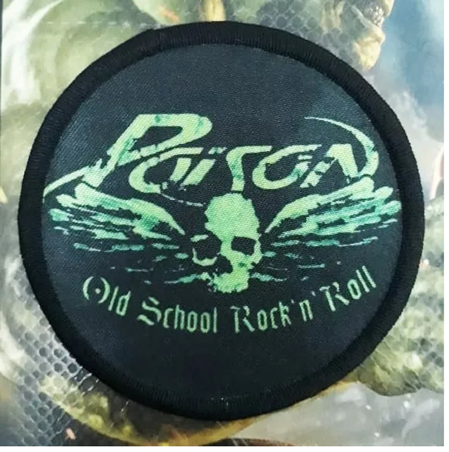 Parches Poison Rock Bordado 8cm Accesorio Prendas 2