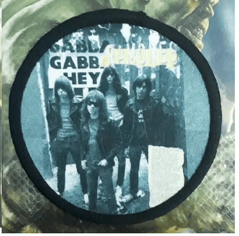 Parches Ramones Rock Bordado 8cm Accesorio Calcomanias