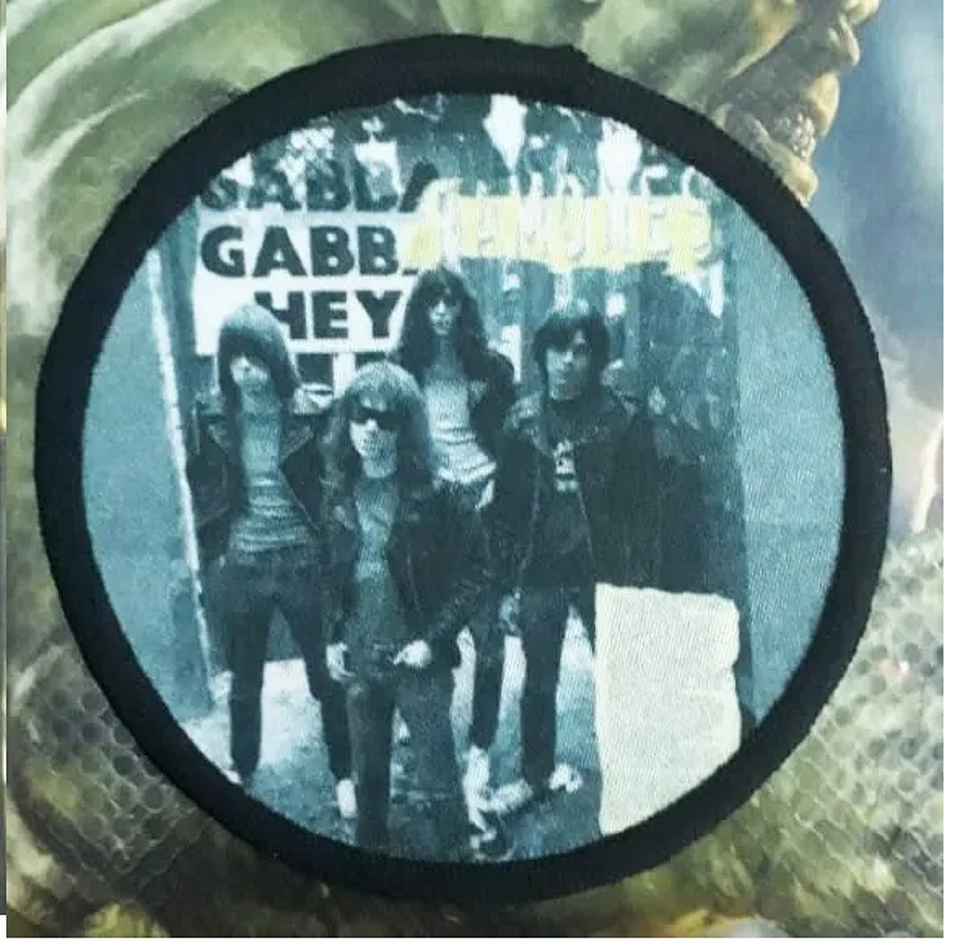Parches Ramones Rock Bordado 8cm Accesorio Calcomanias 2