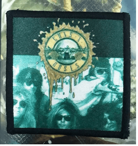 Parches Guns Roses Bordado 8cm Accesorio Prendas