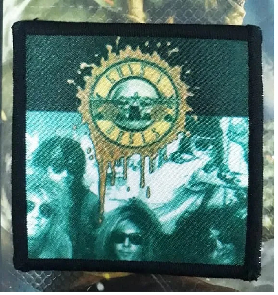 Parches Guns Roses Bordado 8cm Accesorio Prendas 2