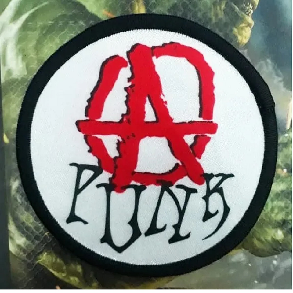 Parches Punk Bordado 8cm Accesorio Prendas 2