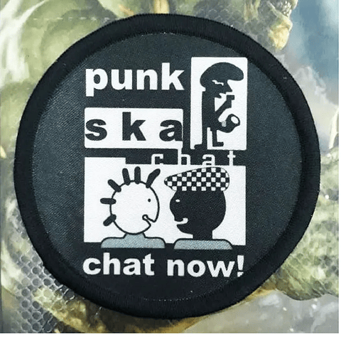 Parches Punk Bordado 8cm Accesorio Prendas