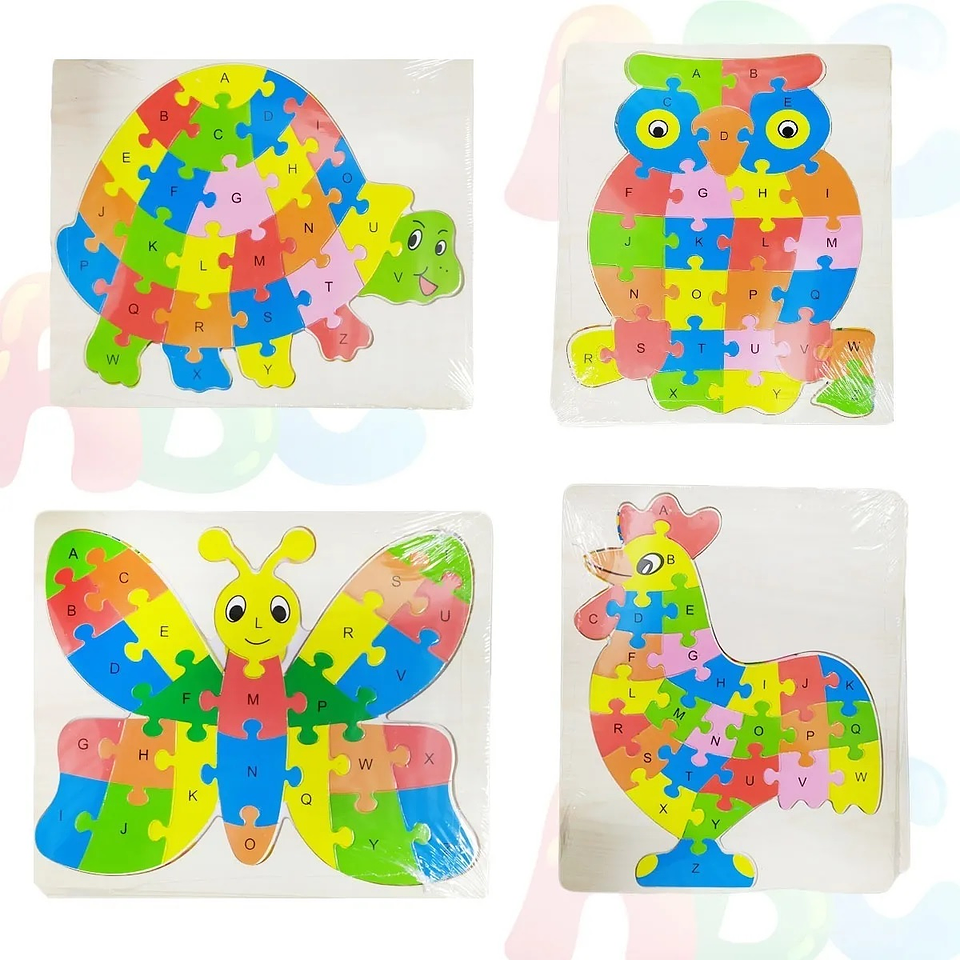 Rompecabezas Set x8 Juguete Didáctico Jugueteria AprendizajePUB2 3