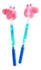Varita Juguete Pepa Niñas Luces Juguetería Infantil - Miniatura 1