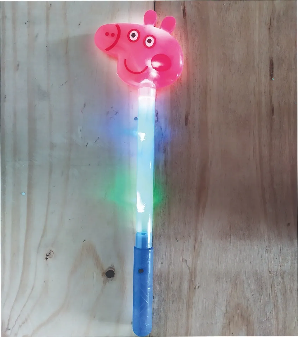 Varita Juguete Pepa Niñas Luces Juguetería Infantil 2