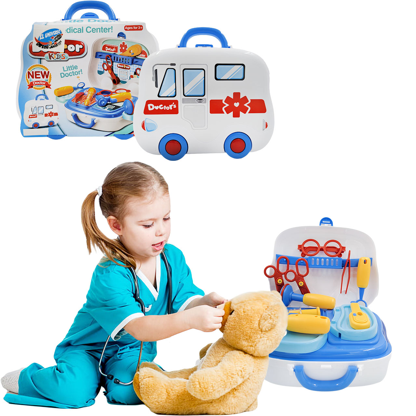 Doctora Maleta Juguetes Juguetería Juegos Didácticos  1