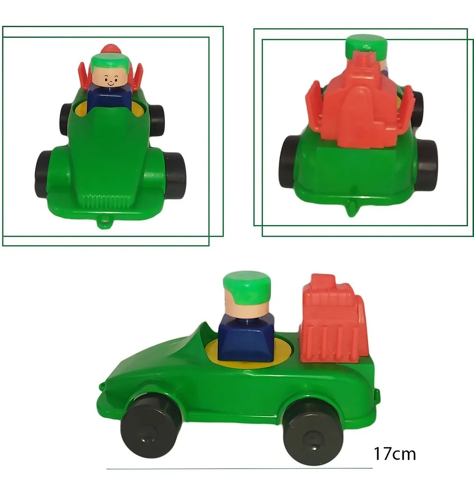 Carros Armables Juguete Set x4 Niños Didáctico 2