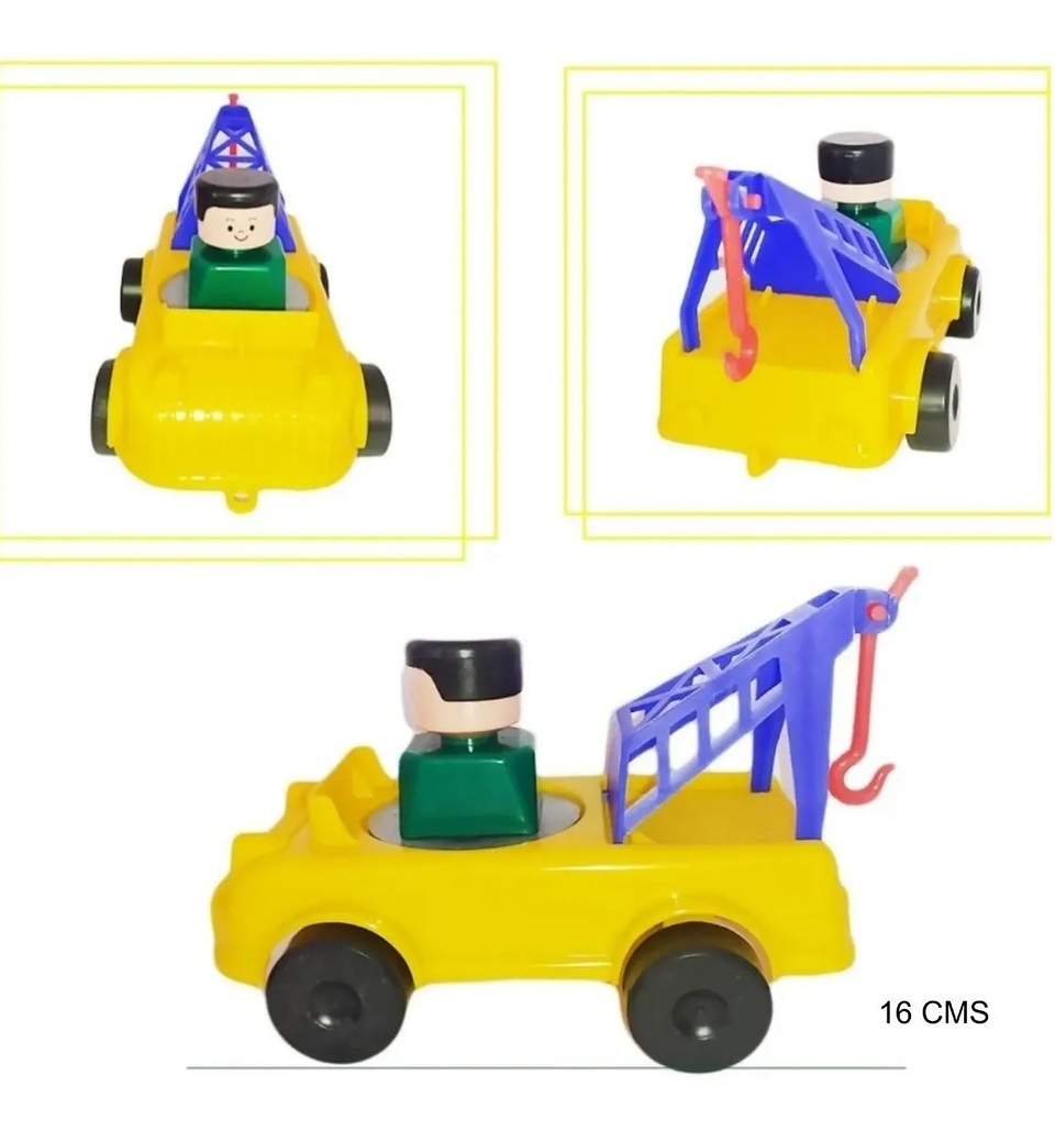 Carros Armables Juguete Set x4 Niños Didáctico 4