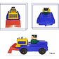 Carros Armables Juguete Set x4 Niños Didáctico - Miniatura 5