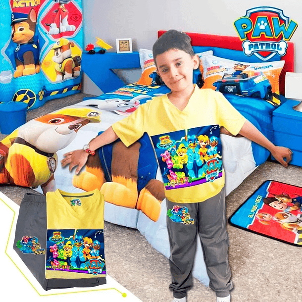 esquina Tomar conciencia Fahrenheit Pijama PAW PATROL Niño juguete conjunto hermoso
