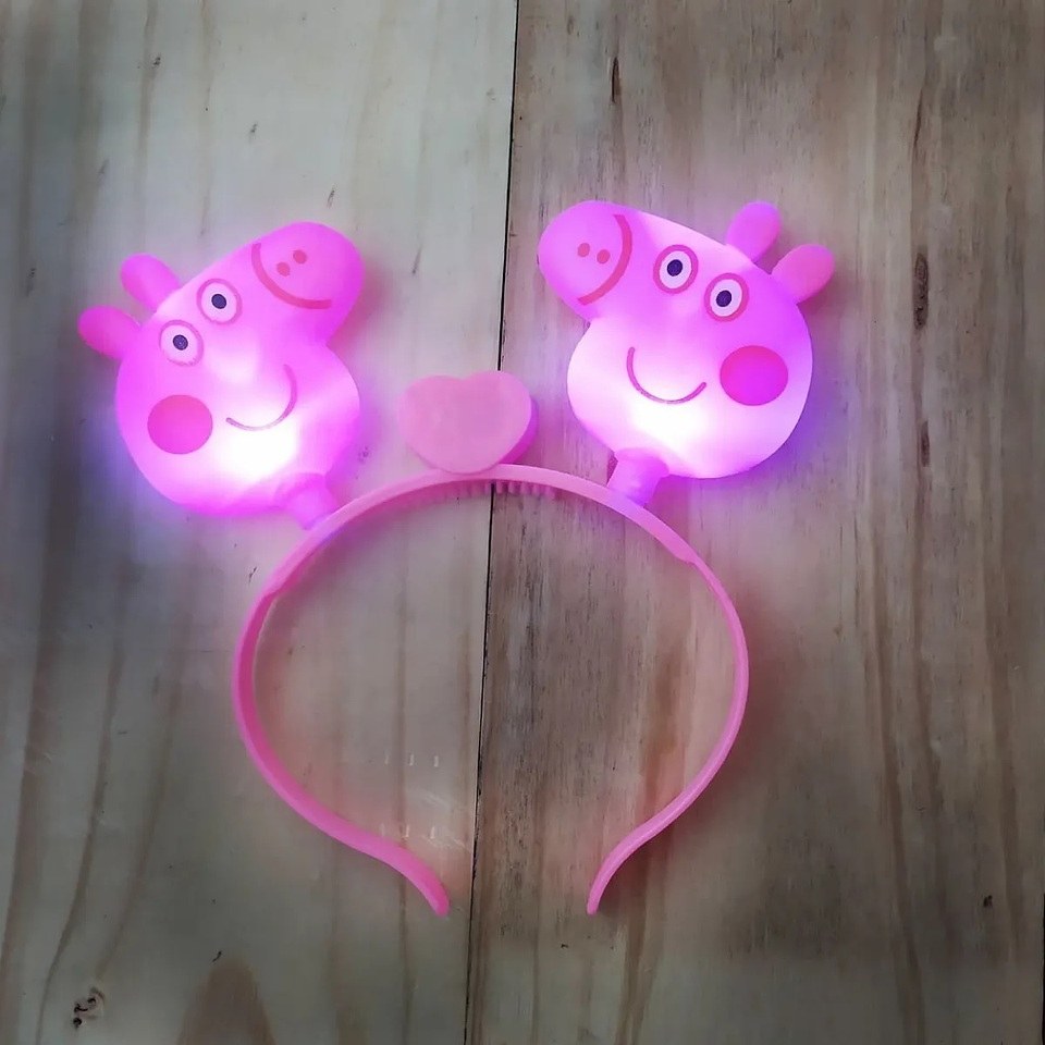 Diadema Balaca Luces Juguete Fiestas Juguetería Didáctica 2