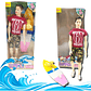 Muñeco Surfista Boy Sumer Mascota Juguete Articulado Infantil - Miniatura 4