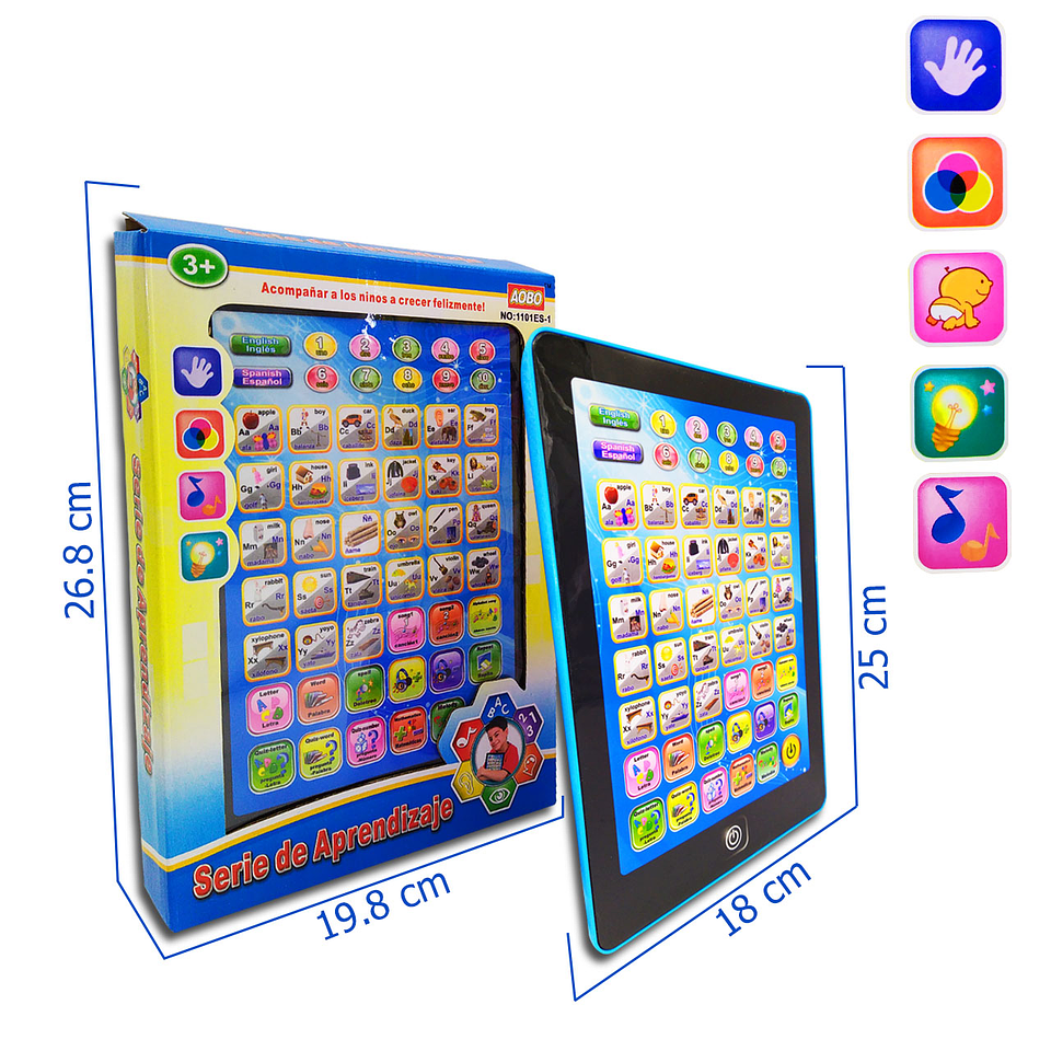 Tableta Tablets Didáctico Juegos Juguetes Niño Infantil 3