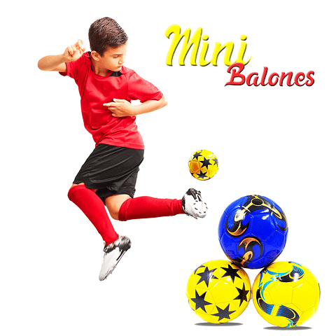 Balón Colección Mini Pelota Fútbol Juegos Y Juguetes 