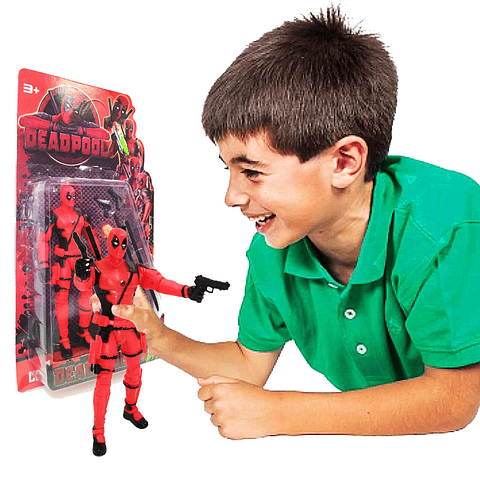 Deadpool Muñeco Juguete Figura Juguetería Didáctico Marvel 